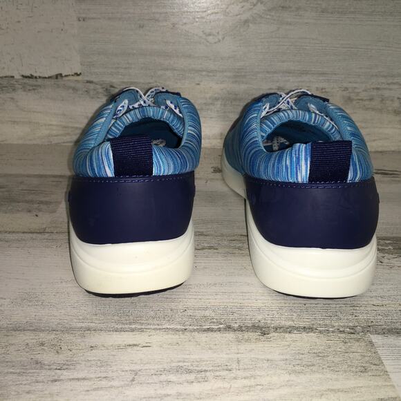 Alegria TRAQ Qest Sneaker Blue 38 7.5-8 Nursing Lace Up Shoe Comfort Walking - Picture 3 of 11